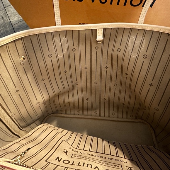 Vintage Louis Vuitton Neverfull MM vachetta replaced Like New! - Picture 6 of 15